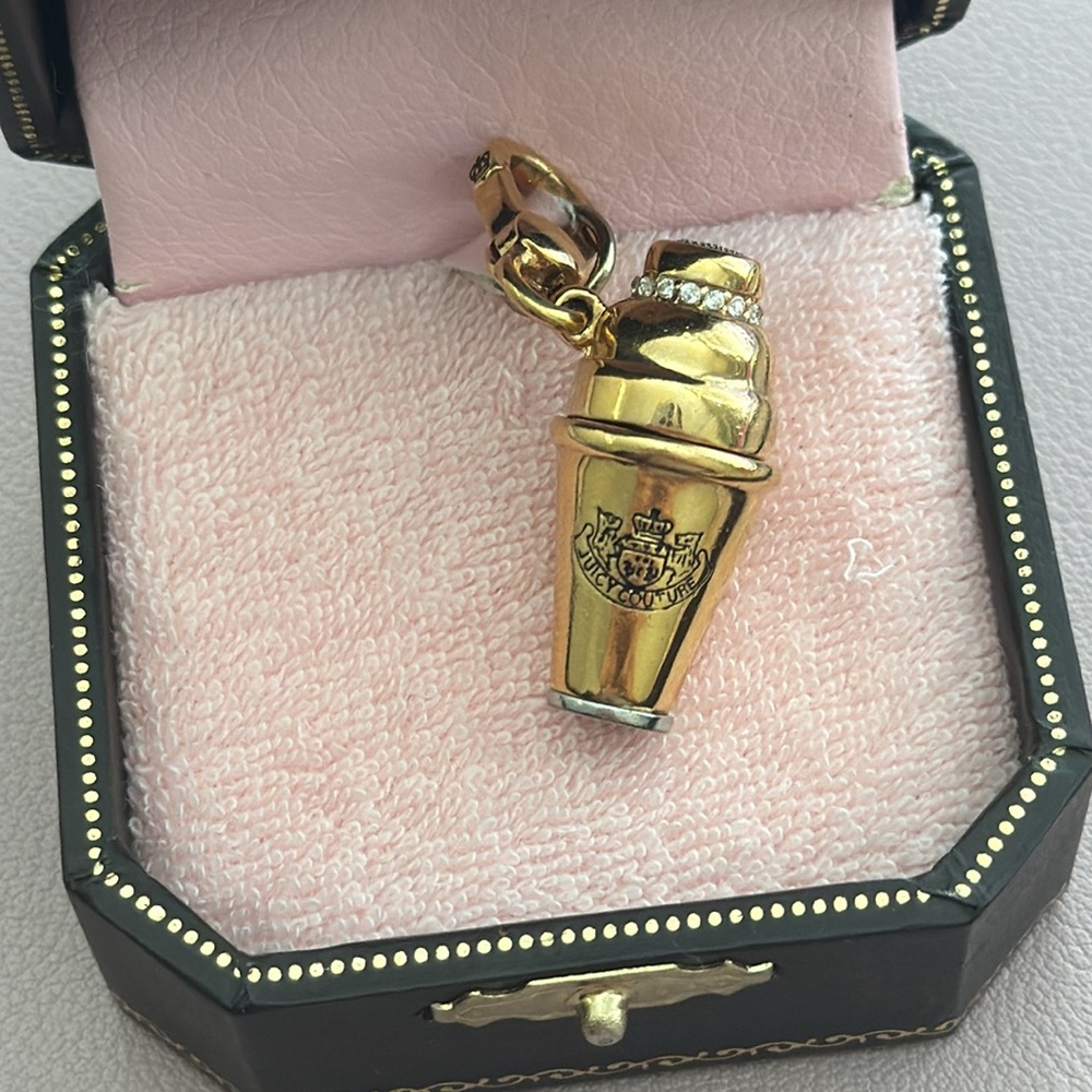 Juicy Couture Cocktail Shaker Charm